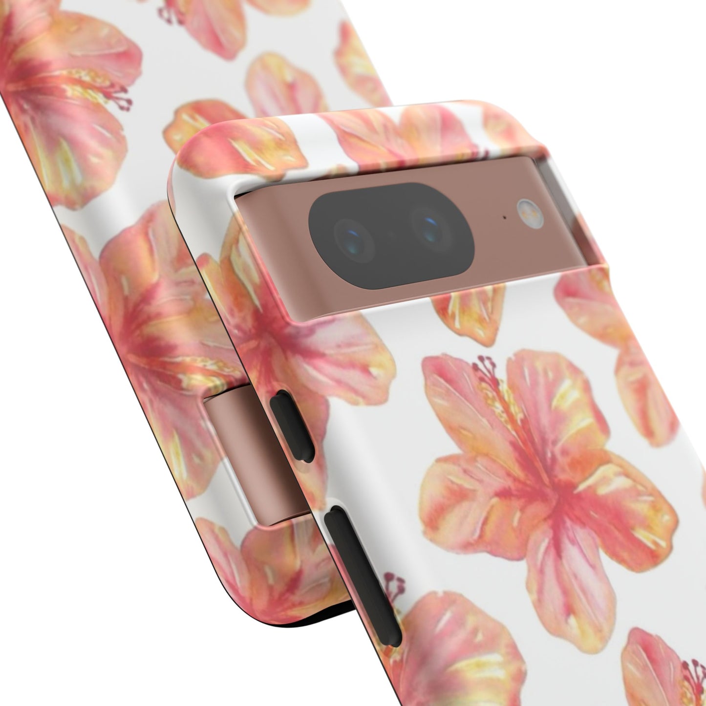 Tough Cases - Floral Phone Case, Tropical Hibiscus Design, Summer Accessory, Phone Protection, Gift for Her
