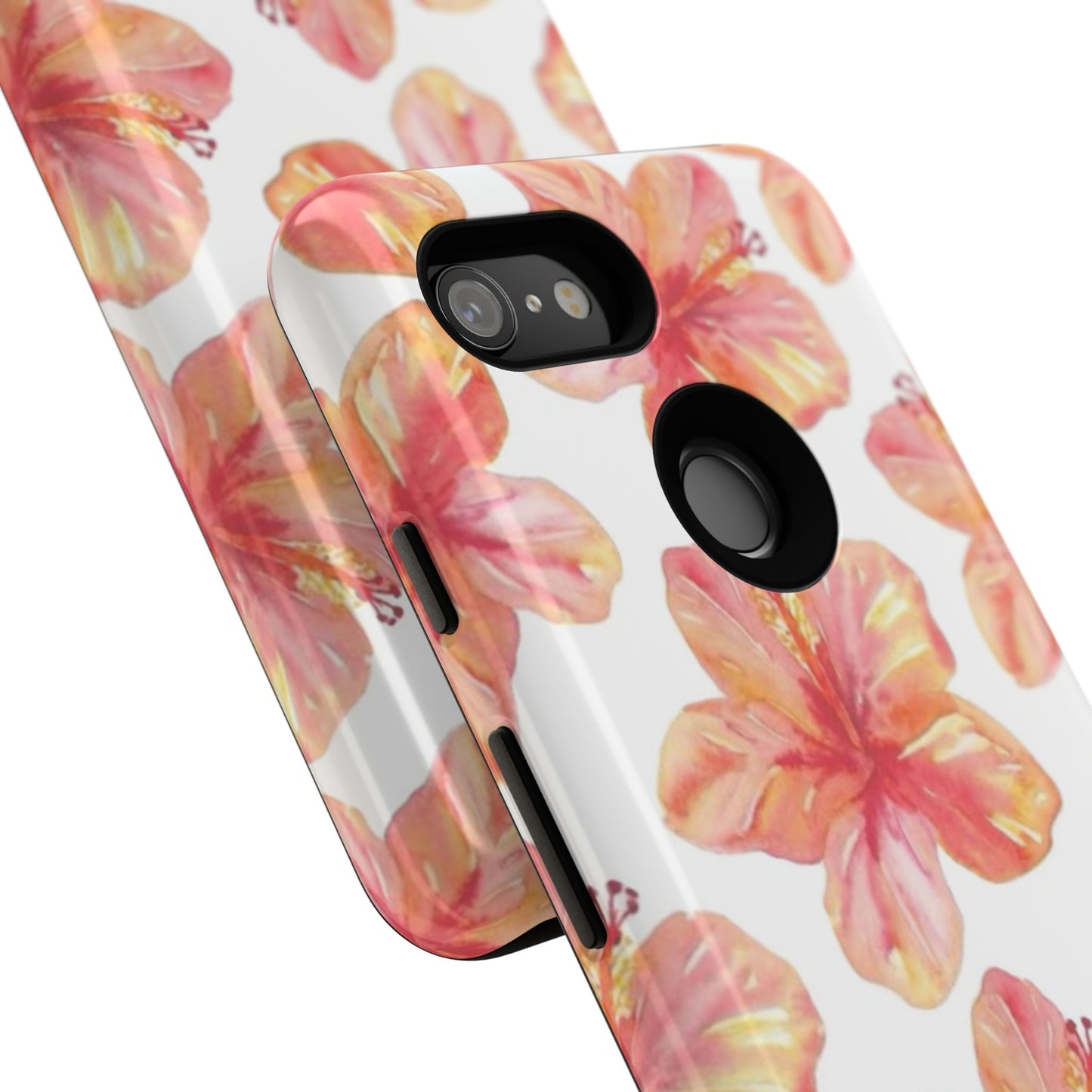Tough Cases - Floral Phone Case, Tropical Hibiscus Design, Summer Accessory, Phone Protection, Gift for Her