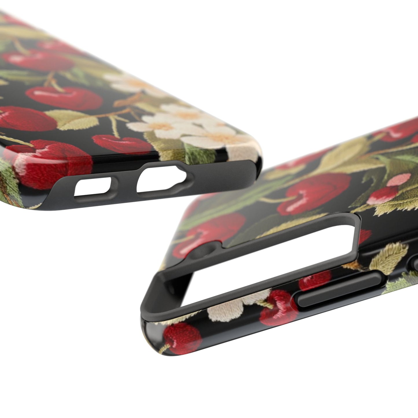 Charming Cherry Blossom Phone Case - Tough Phone Cases, Floral Accessories, Gift for Her, Durable Protection, Spring Vibes, Cute Design