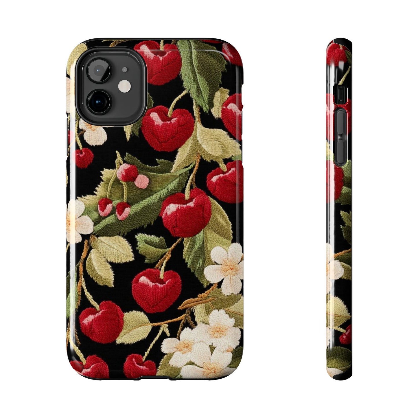 Charming Cherry Blossom Phone Case - Tough Phone Cases, Floral Accessories, Gift for Her, Durable Protection, Spring Vibes, Cute Design