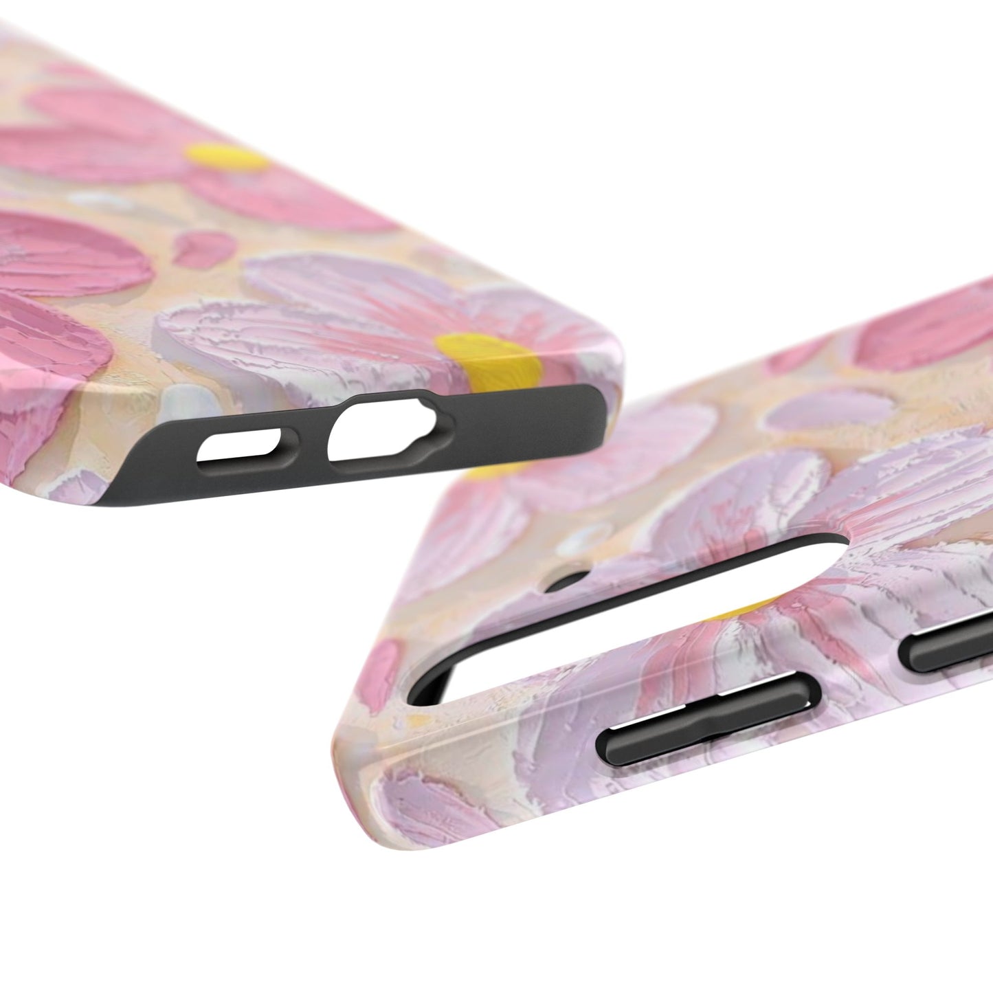 Floral Tough Phone Cases | Flower Design, Durable Protection, Gift for Women, Spring Accessory, Tech Lovers Present