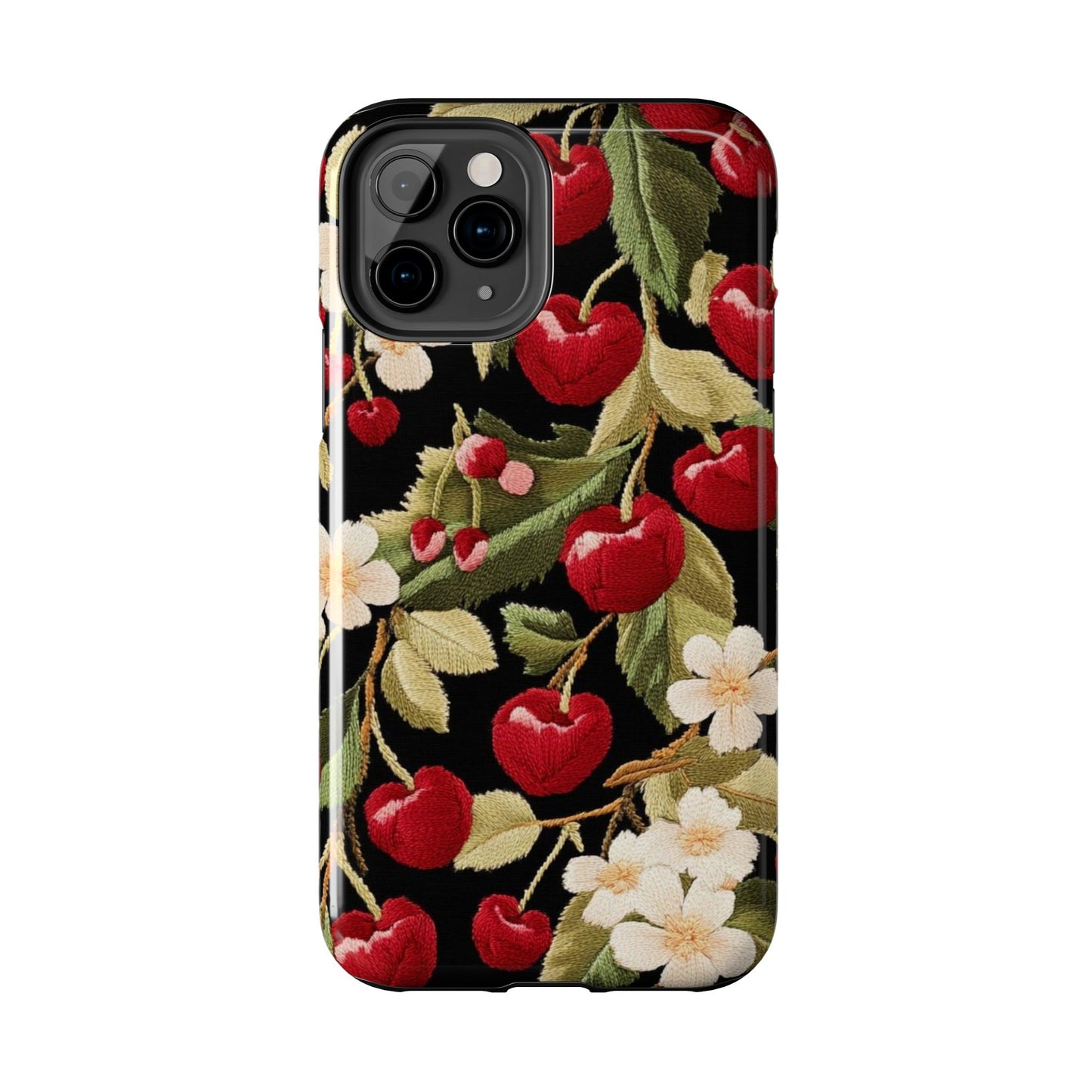 Charming Cherry Blossom Phone Case - Tough Phone Cases, Floral Accessories, Gift for Her, Durable Protection, Spring Vibes, Cute Design