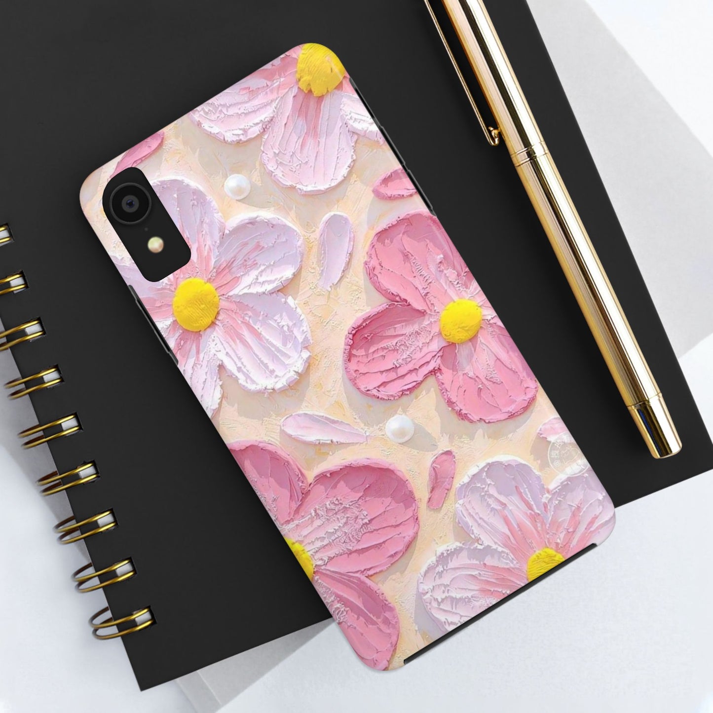 Floral Tough Phone Cases | Flower Design, Durable Protection, Gift for Women, Spring Accessory, Tech Lovers Present