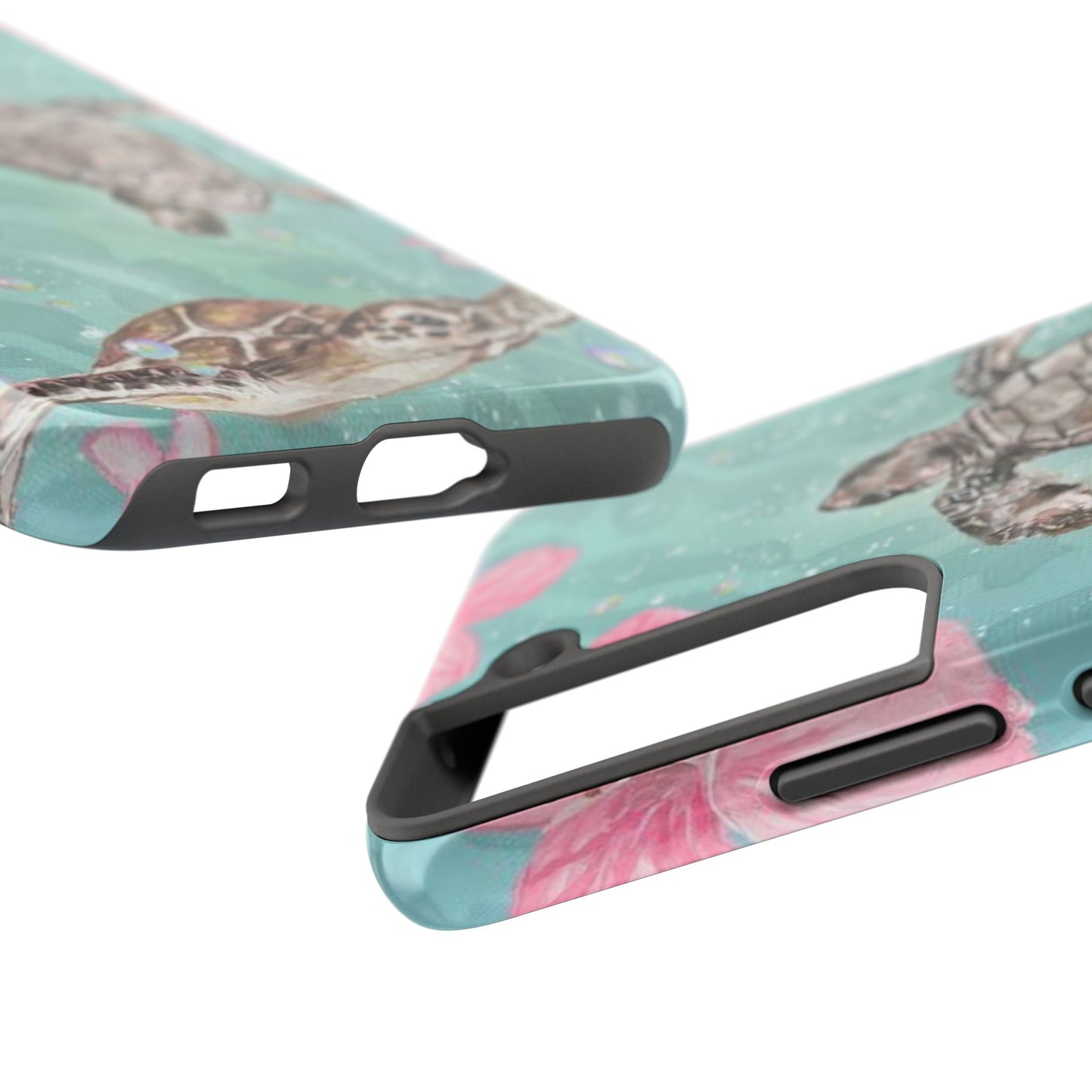 Tropical Turtle Phone Cases – Vibrant Sea Life Design, Perfect for Nature Lovers, Gift for Birthdays, Ocean Enthusiasts, Eco-Friendly