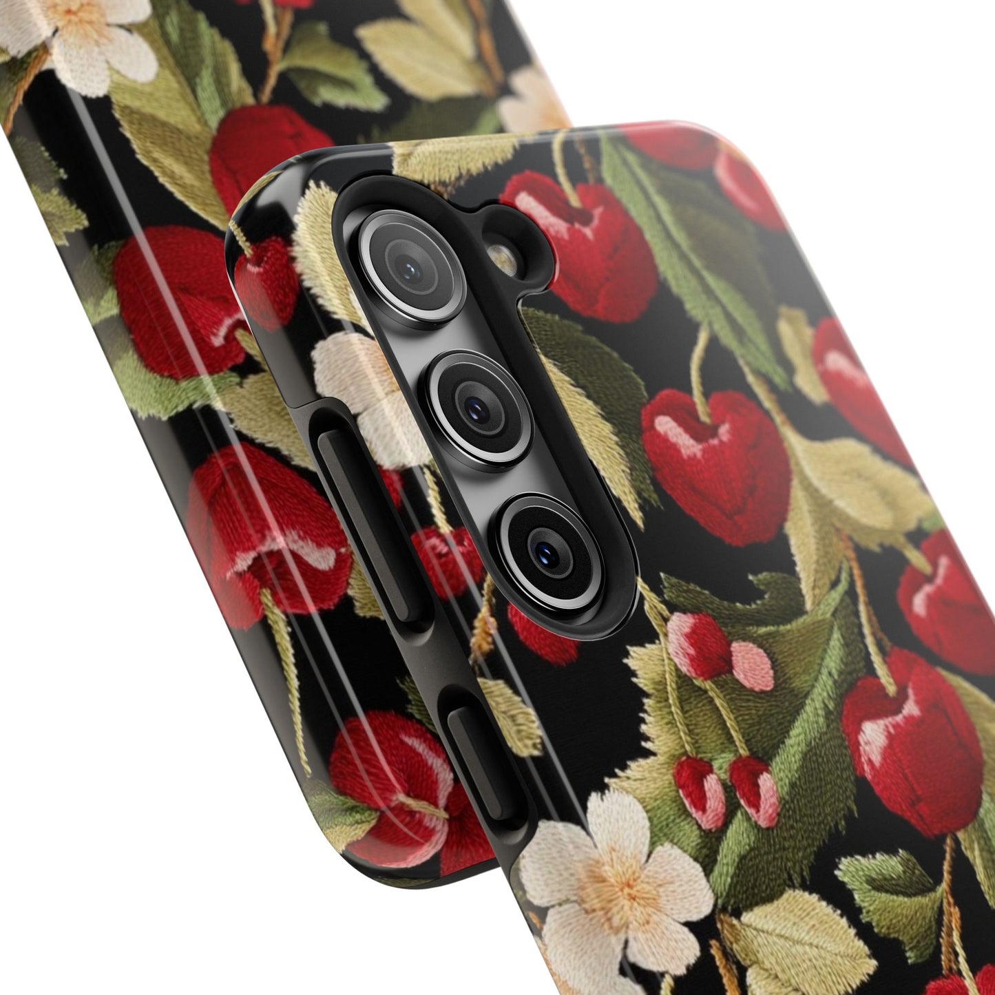 Charming Cherry Blossom Phone Case - Tough Phone Cases, Floral Accessories, Gift for Her, Durable Protection, Spring Vibes, Cute Design