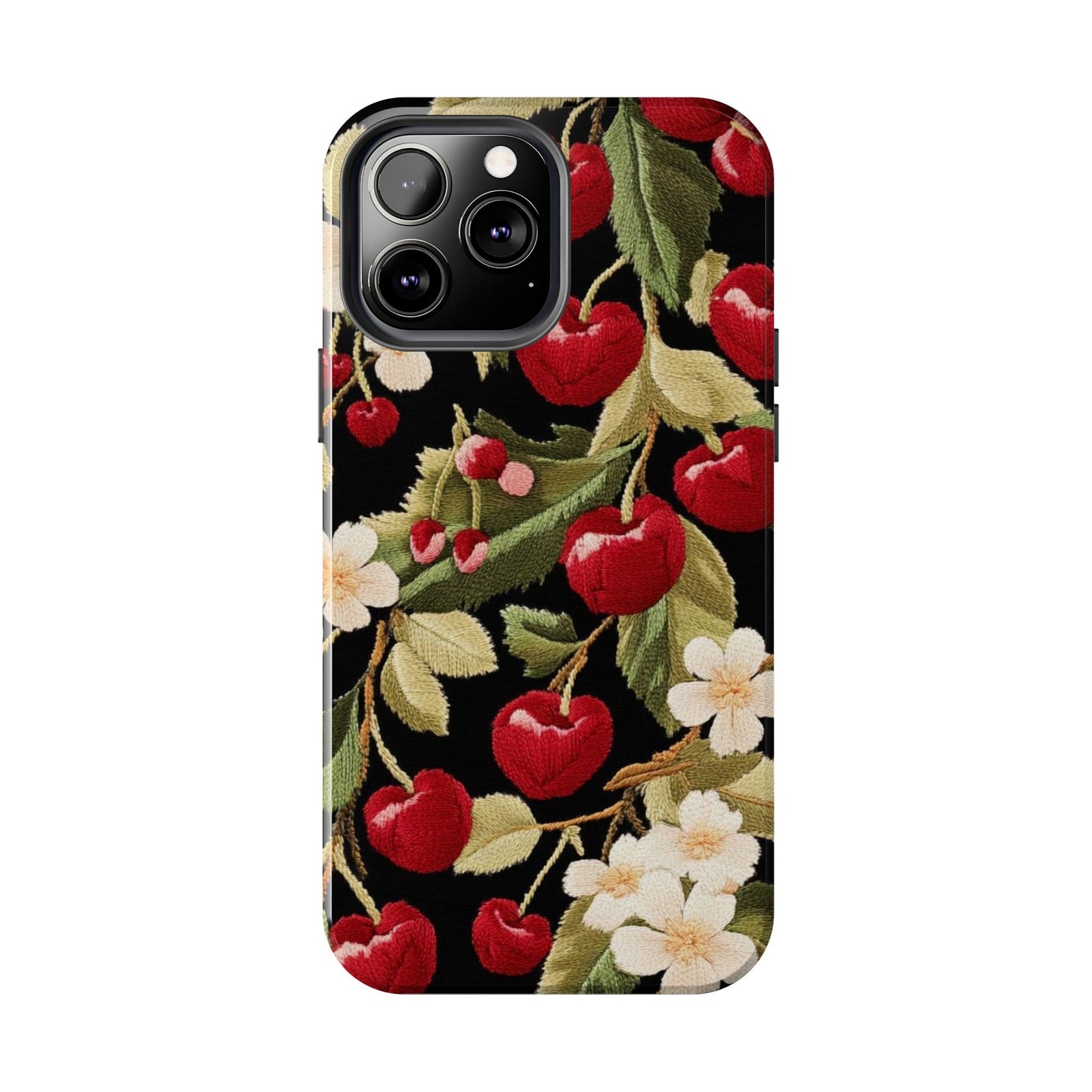 Charming Cherry Blossom Phone Case - Tough Phone Cases, Floral Accessories, Gift for Her, Durable Protection, Spring Vibes, Cute Design