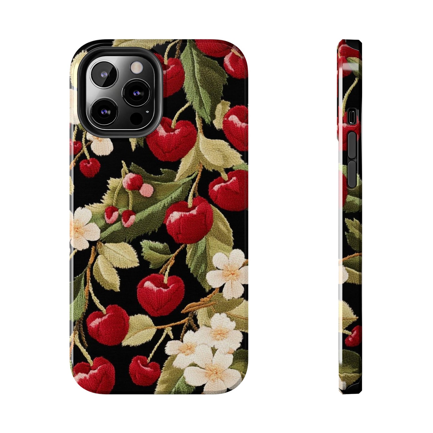 Charming Cherry Blossom Phone Case - Tough Phone Cases, Floral Accessories, Gift for Her, Durable Protection, Spring Vibes, Cute Design