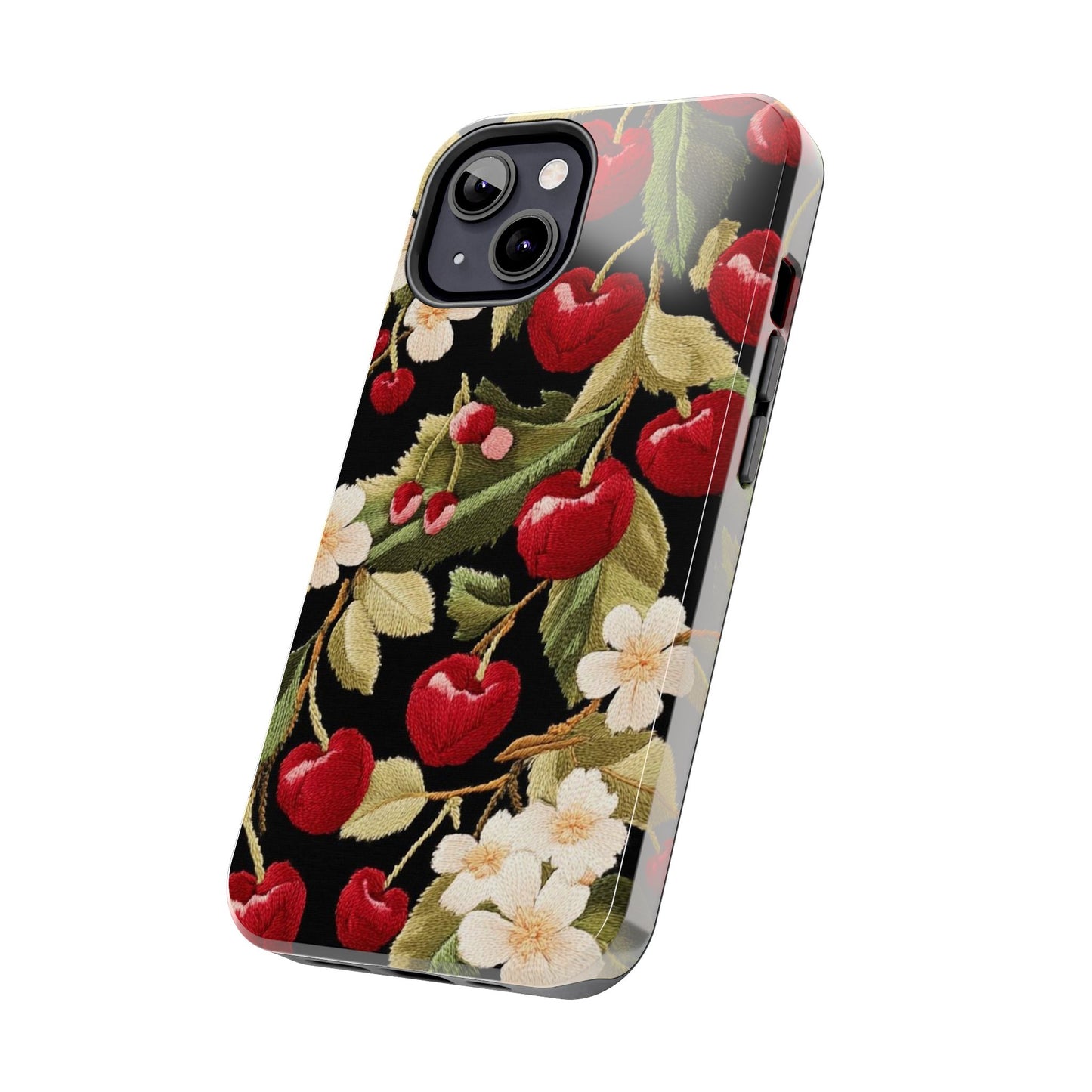 Charming Cherry Blossom Phone Case - Tough Phone Cases, Floral Accessories, Gift for Her, Durable Protection, Spring Vibes, Cute Design