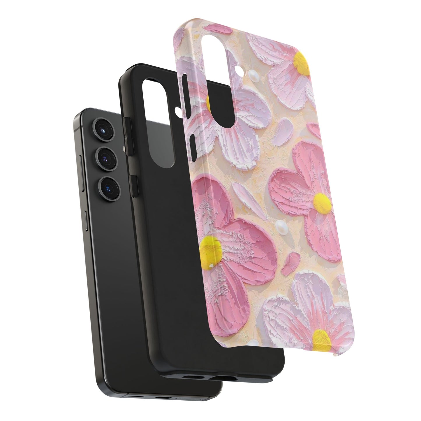 Floral Tough Phone Cases | Flower Design, Durable Protection, Gift for Women, Spring Accessory, Tech Lovers Present