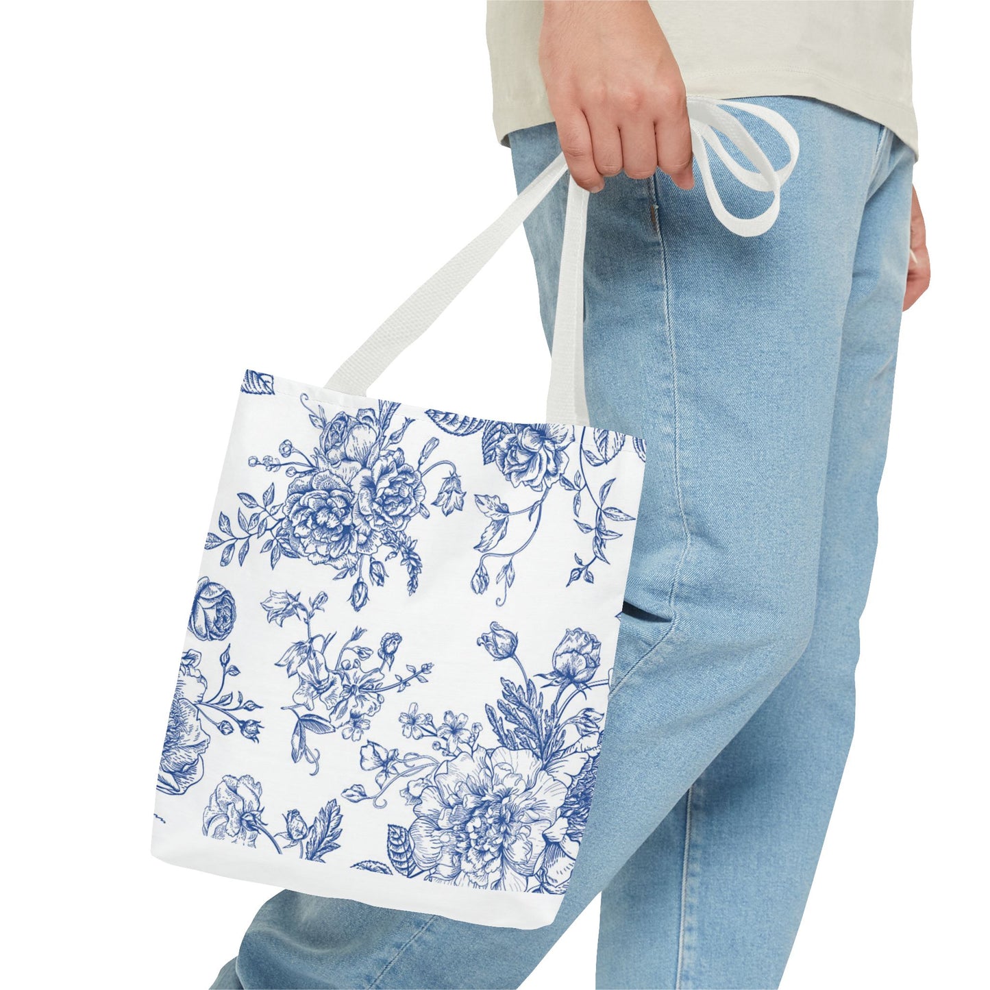 Floral Tote Bag | Stylish Carry-All | Gift for Her, Shopping Bag, Eco-Friendly Tote, Beach Bag, Floral Design