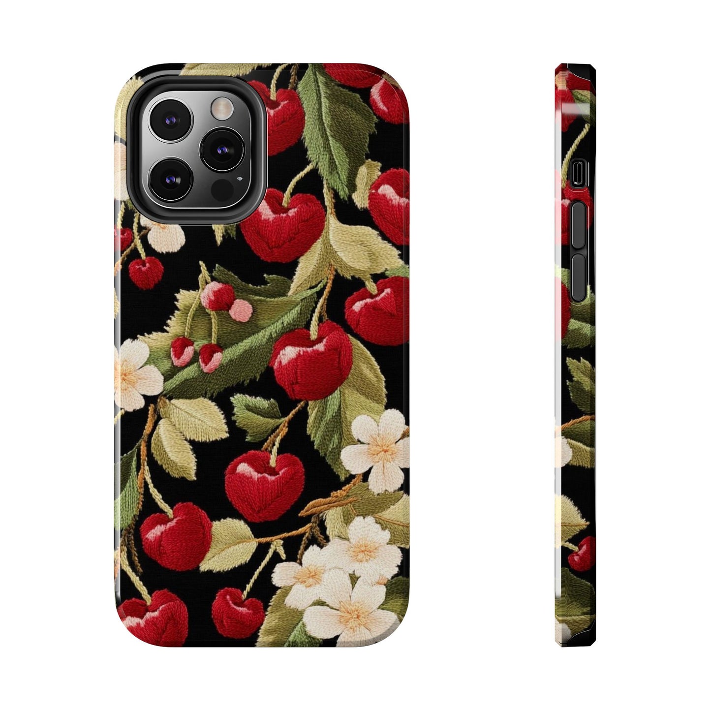 Charming Cherry Blossom Phone Case - Tough Phone Cases, Floral Accessories, Gift for Her, Durable Protection, Spring Vibes, Cute Design