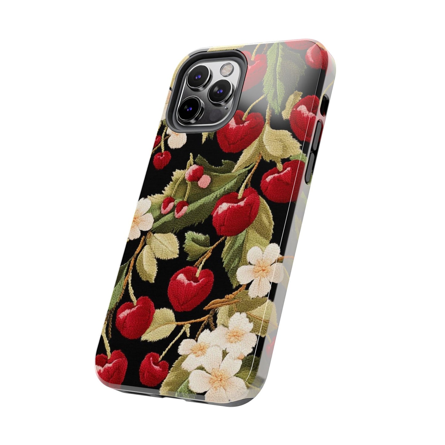Charming Cherry Blossom Phone Case - Tough Phone Cases, Floral Accessories, Gift for Her, Durable Protection, Spring Vibes, Cute Design