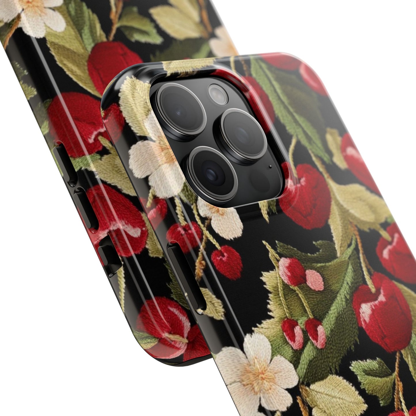 Charming Cherry Blossom Phone Case - Tough Phone Cases, Floral Accessories, Gift for Her, Durable Protection, Spring Vibes, Cute Design