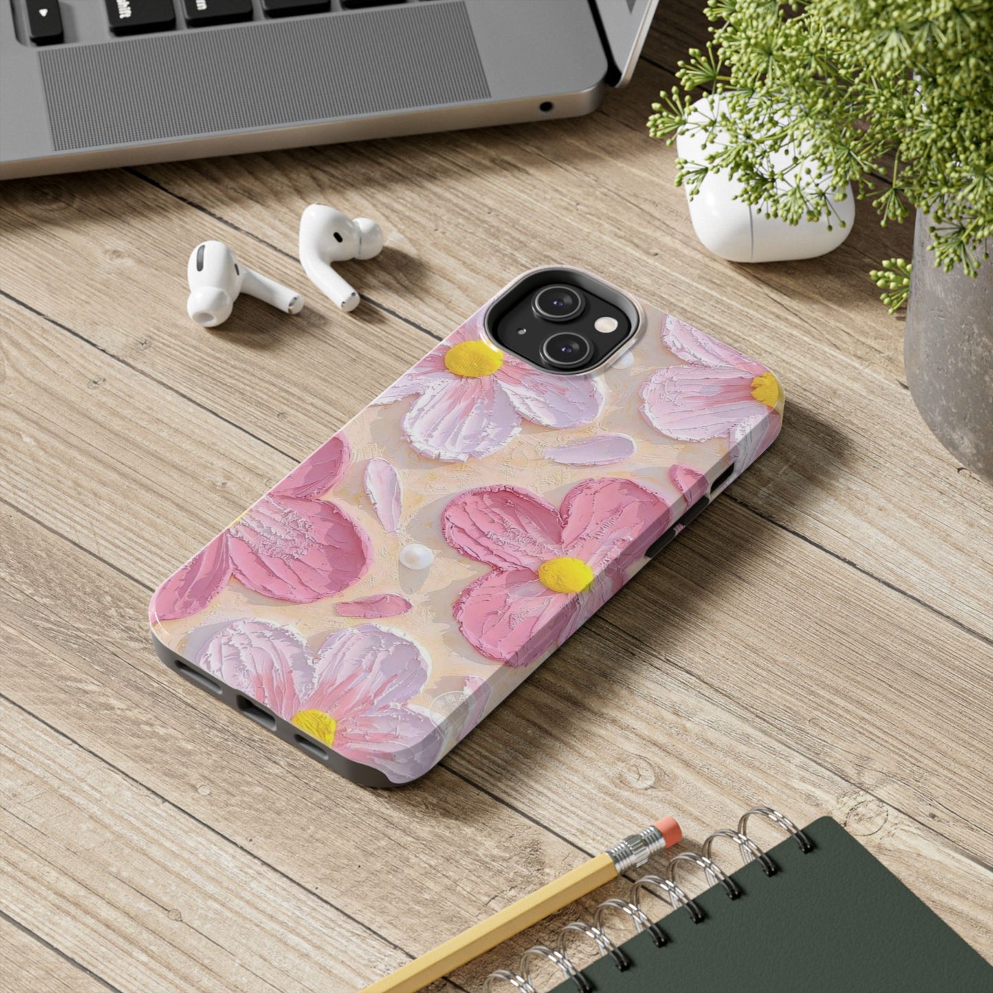 Floral Tough Phone Cases | Flower Design, Durable Protection, Gift for Women, Spring Accessory, Tech Lovers Present