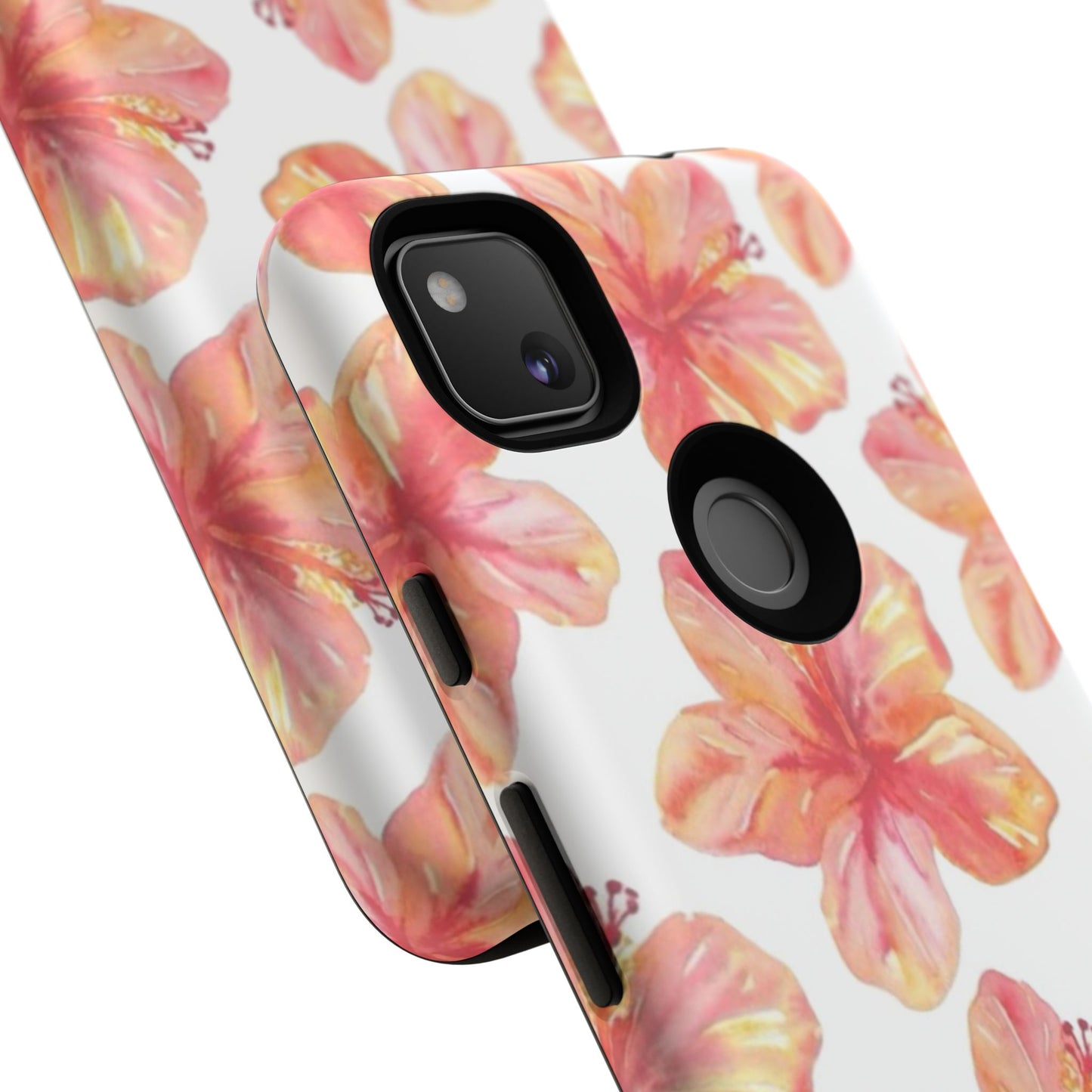 Tough Cases - Floral Phone Case, Tropical Hibiscus Design, Summer Accessory, Phone Protection, Gift for Her