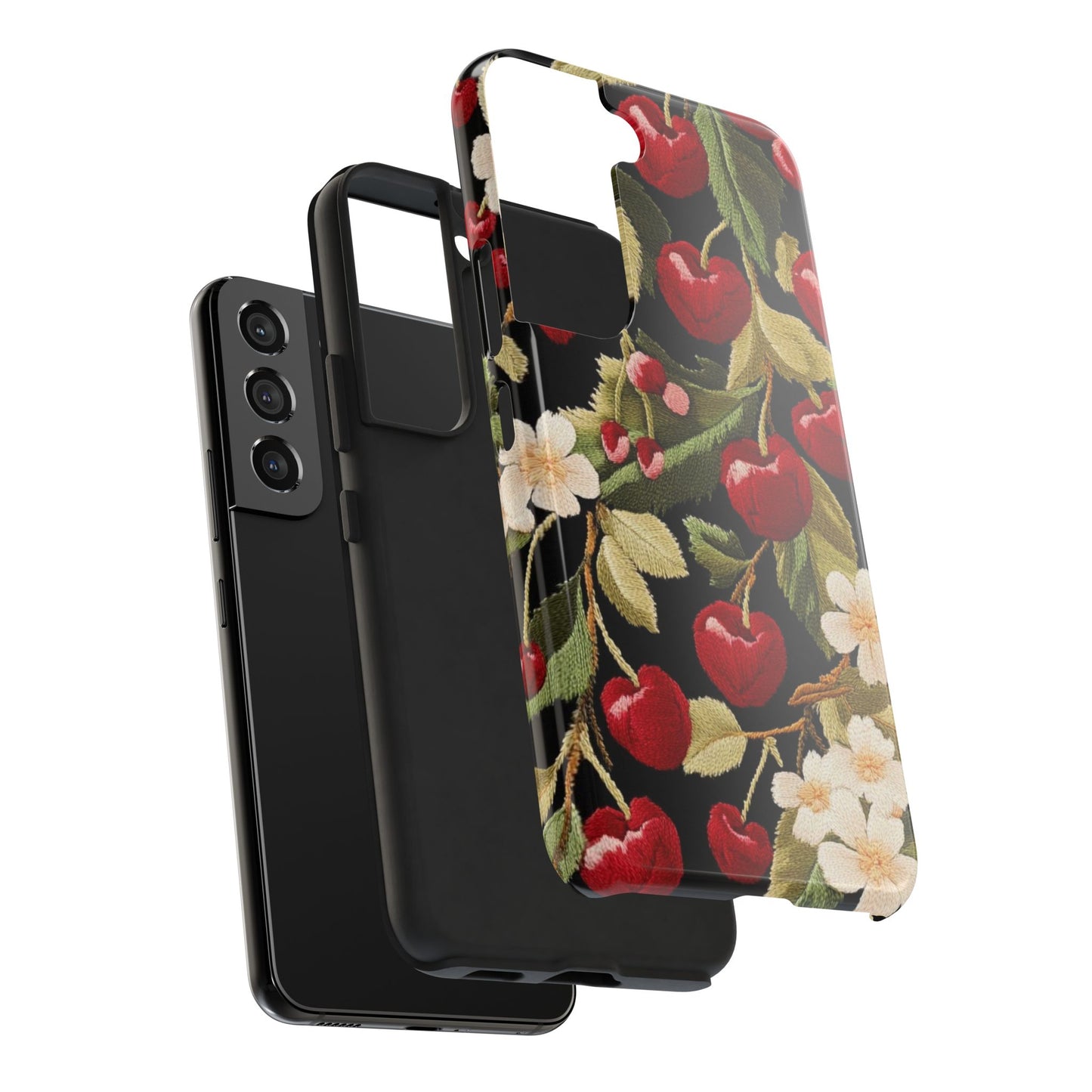 Charming Cherry Blossom Phone Case - Tough Phone Cases, Floral Accessories, Gift for Her, Durable Protection, Spring Vibes, Cute Design