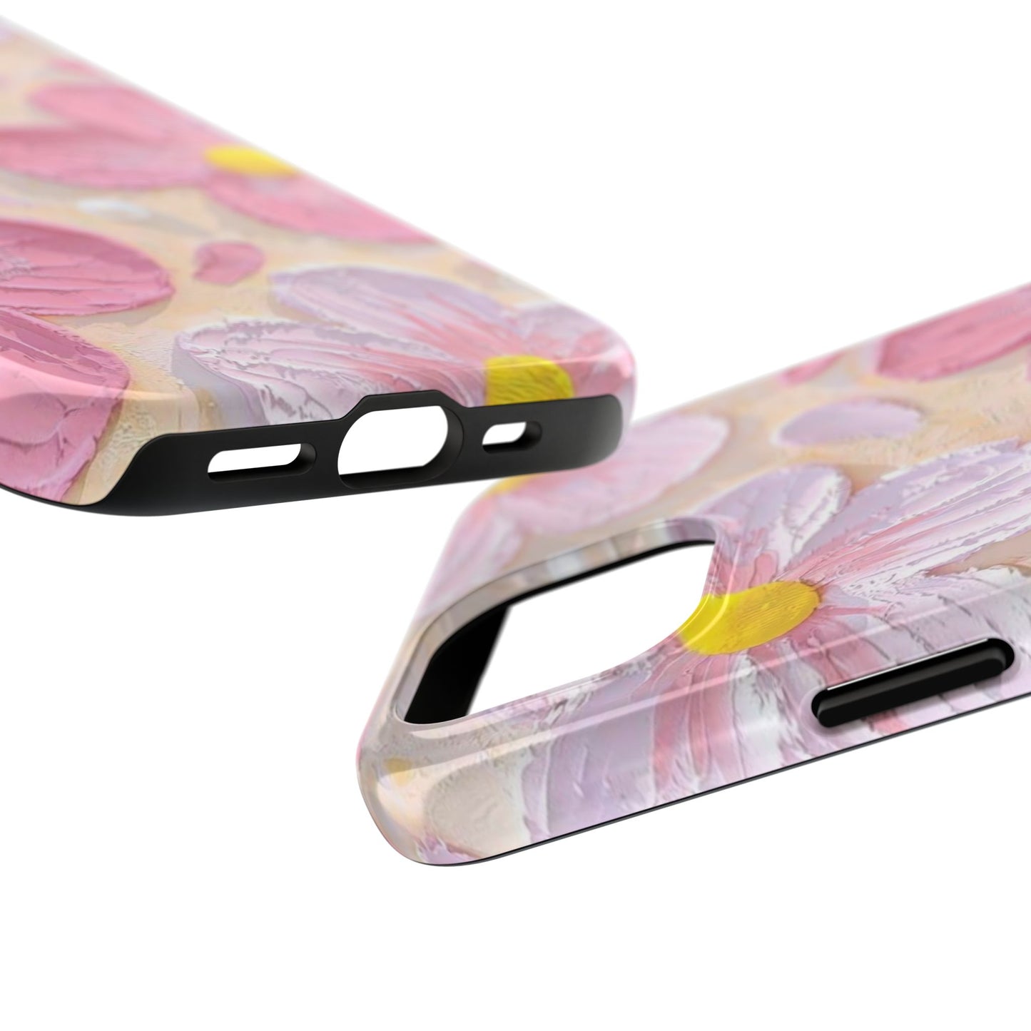 Floral Tough Phone Cases | Flower Design, Durable Protection, Gift for Women, Spring Accessory, Tech Lovers Present