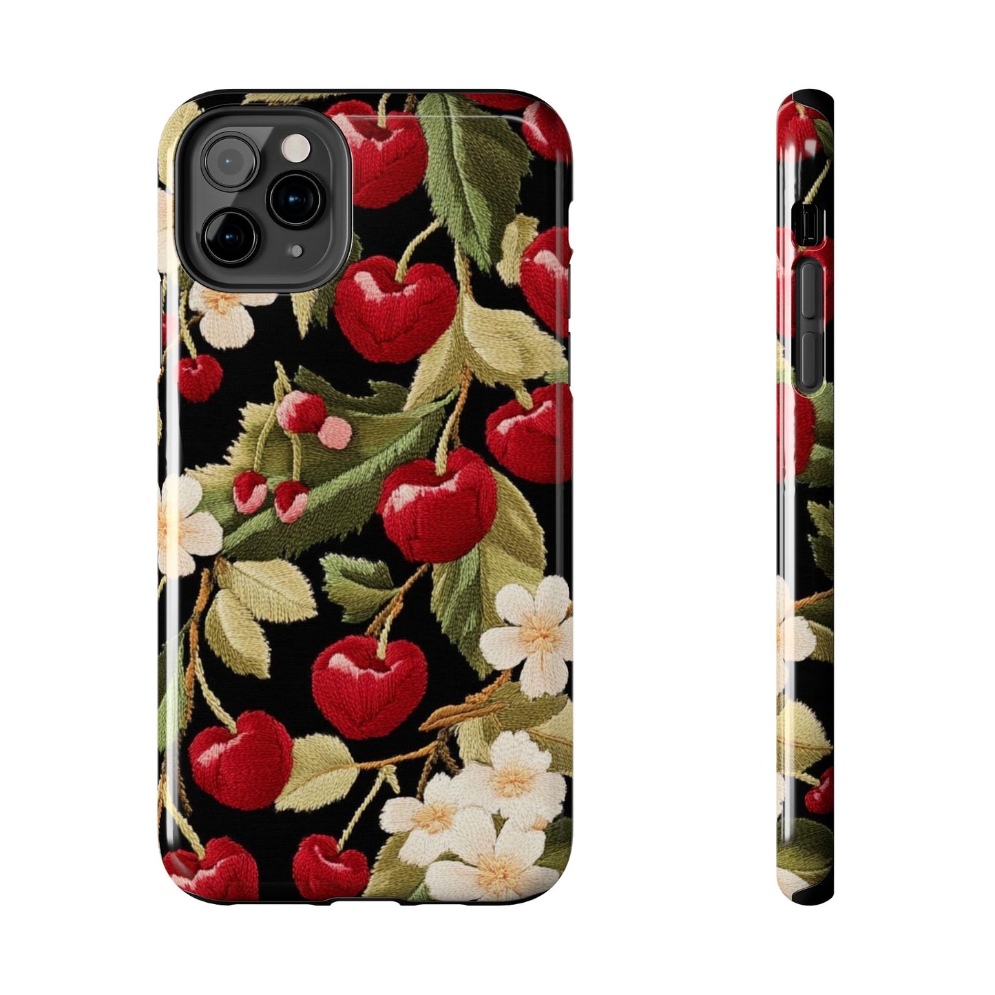Charming Cherry Blossom Phone Case - Tough Phone Cases, Floral Accessories, Gift for Her, Durable Protection, Spring Vibes, Cute Design