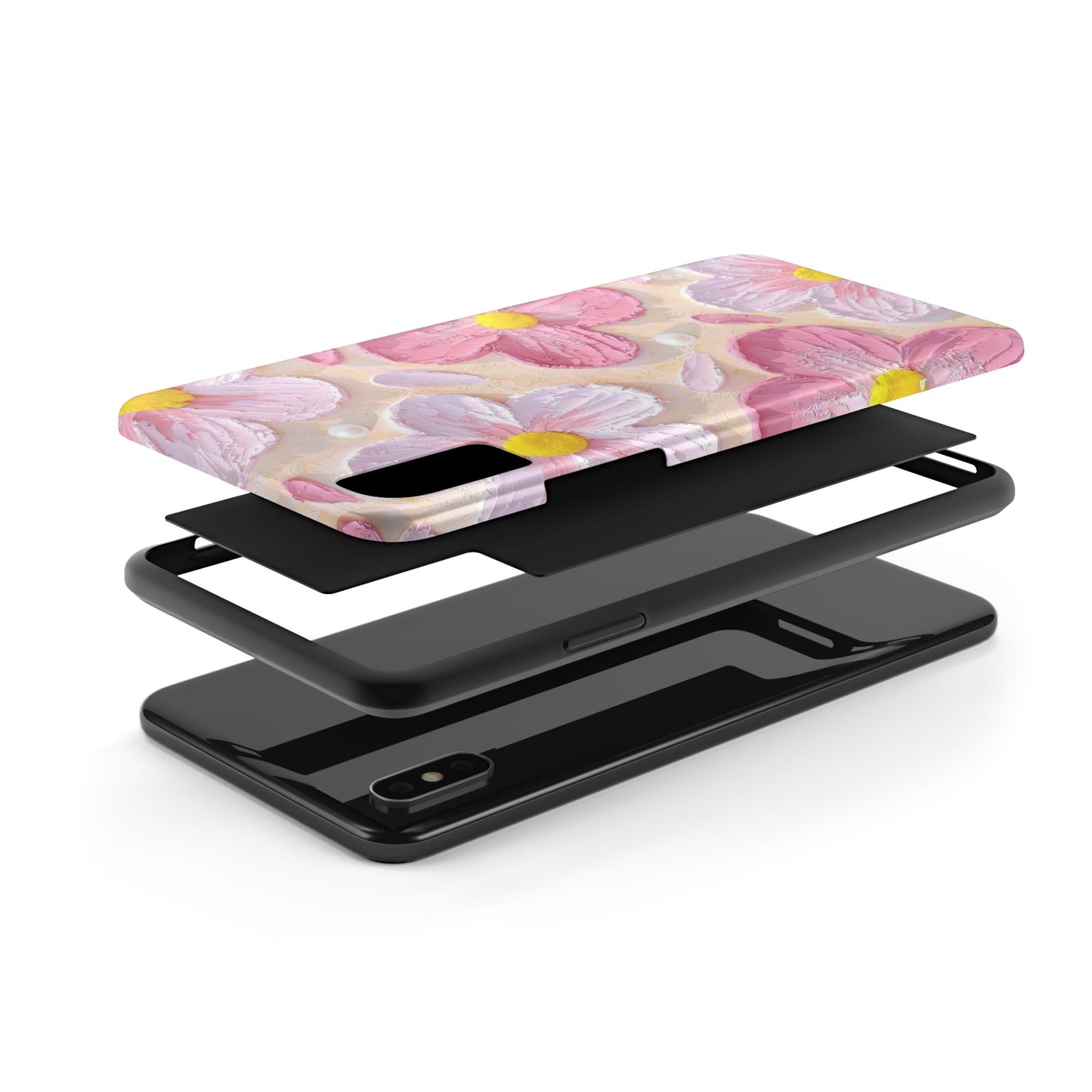 Floral Tough Phone Cases | Flower Design, Durable Protection, Gift for Women, Spring Accessory, Tech Lovers Present
