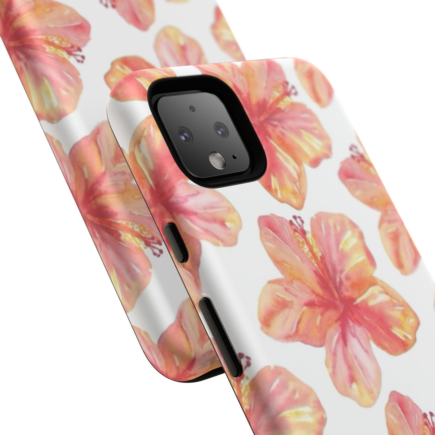Tough Cases - Floral Phone Case, Tropical Hibiscus Design, Summer Accessory, Phone Protection, Gift for Her