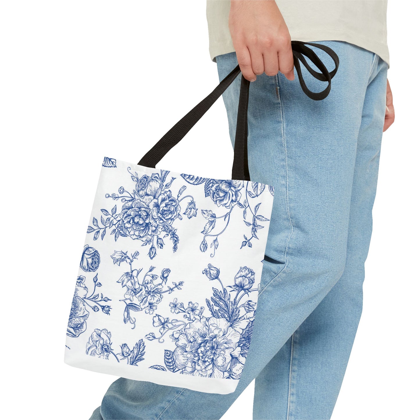 Floral Tote Bag | Stylish Carry-All | Gift for Her, Shopping Bag, Eco-Friendly Tote, Beach Bag, Floral Design