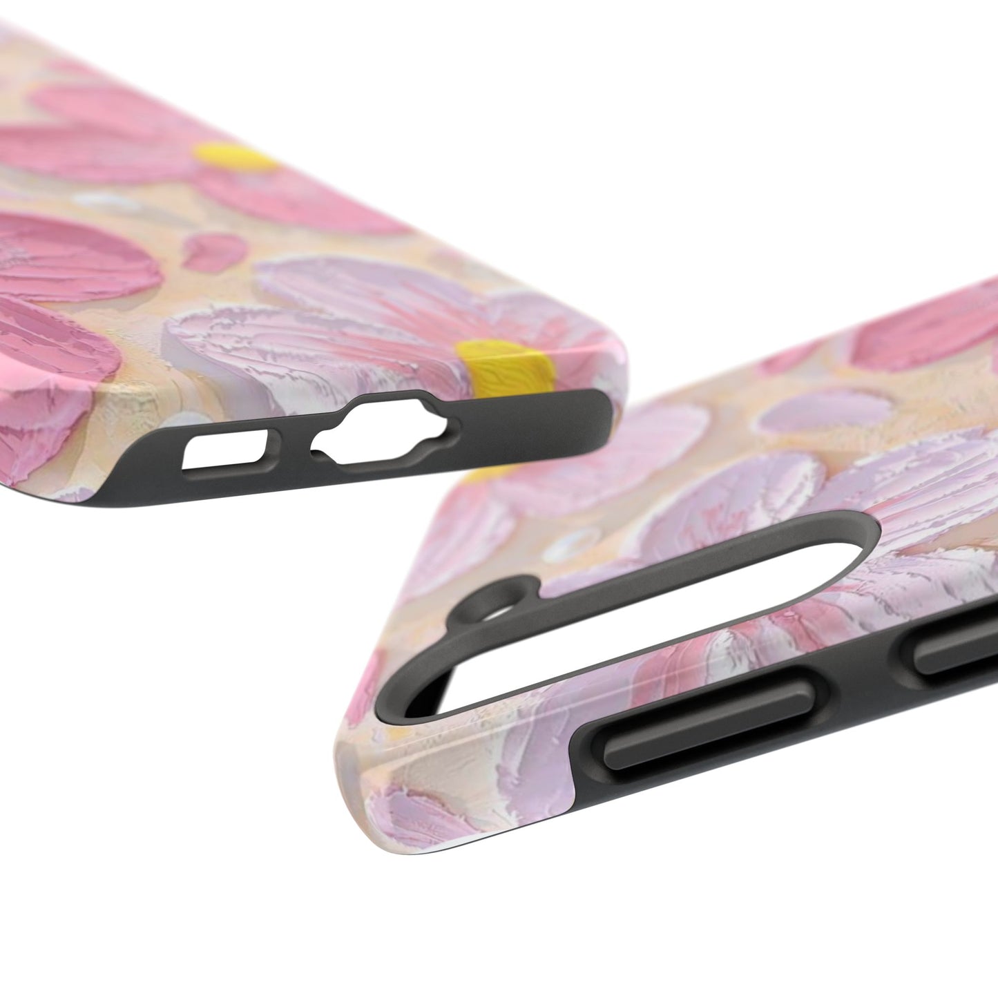 Floral Tough Phone Cases | Flower Design, Durable Protection, Gift for Women, Spring Accessory, Tech Lovers Present