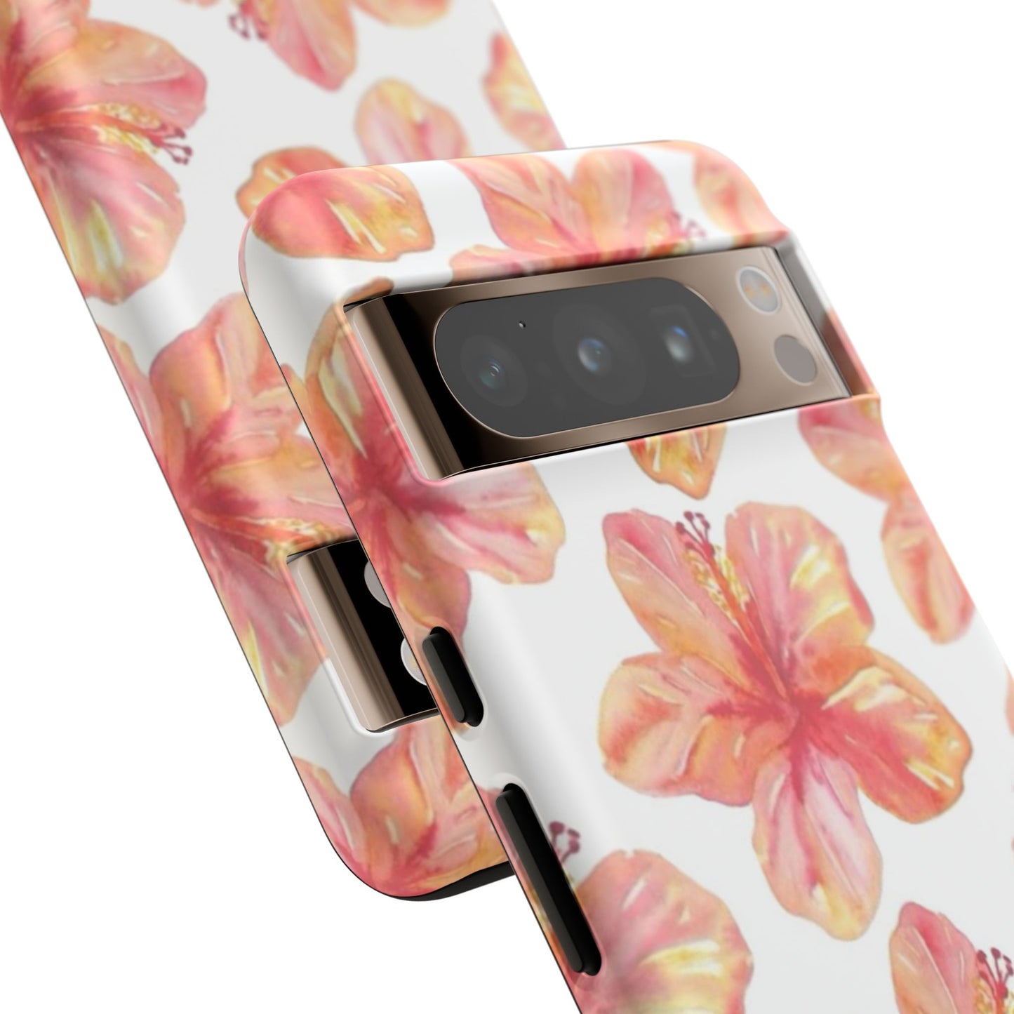 Tough Cases - Floral Phone Case, Tropical Hibiscus Design, Summer Accessory, Phone Protection, Gift for Her