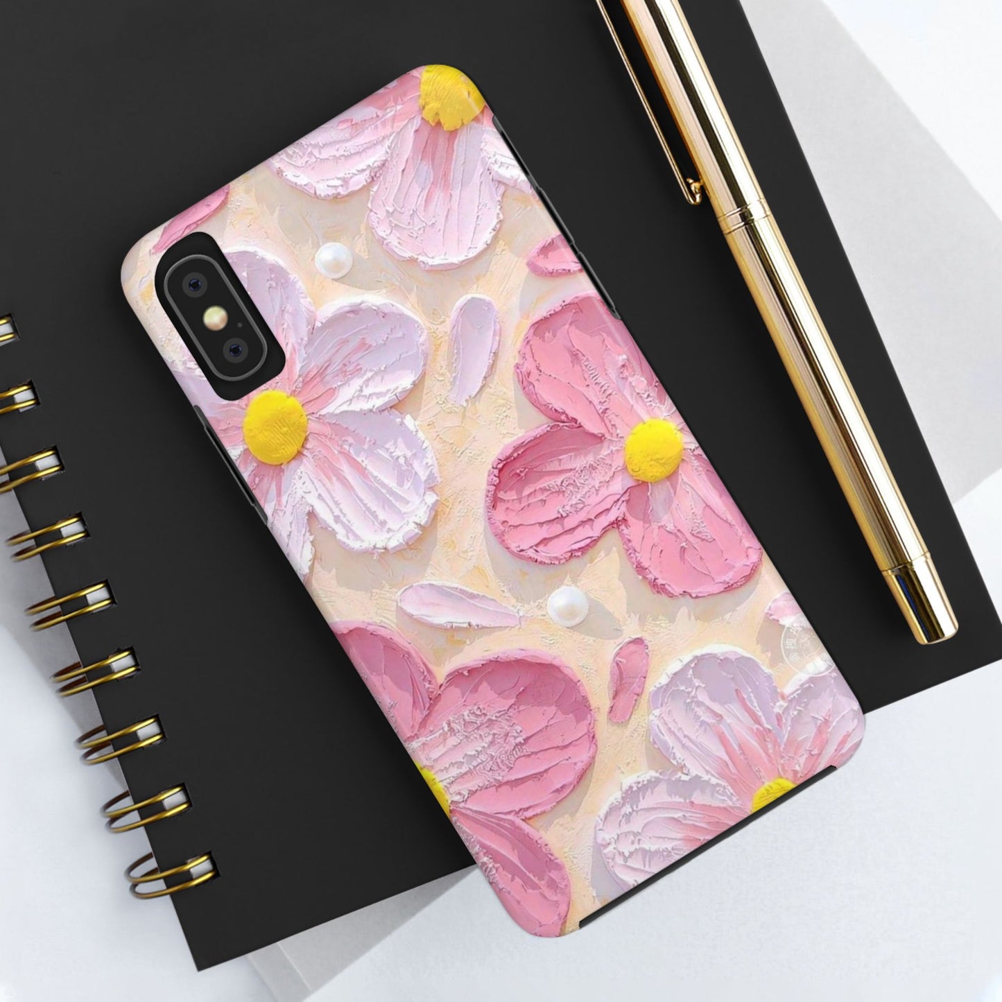 Floral Tough Phone Cases | Flower Design, Durable Protection, Gift for Women, Spring Accessory, Tech Lovers Present