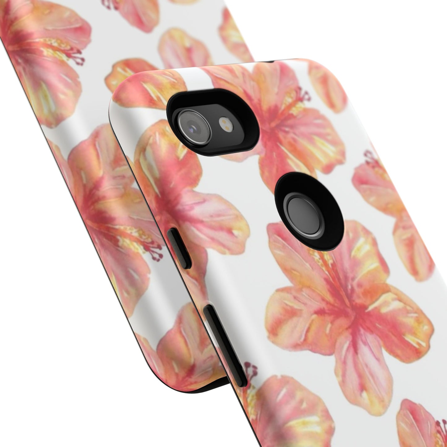 Tough Cases - Floral Phone Case, Tropical Hibiscus Design, Summer Accessory, Phone Protection, Gift for Her