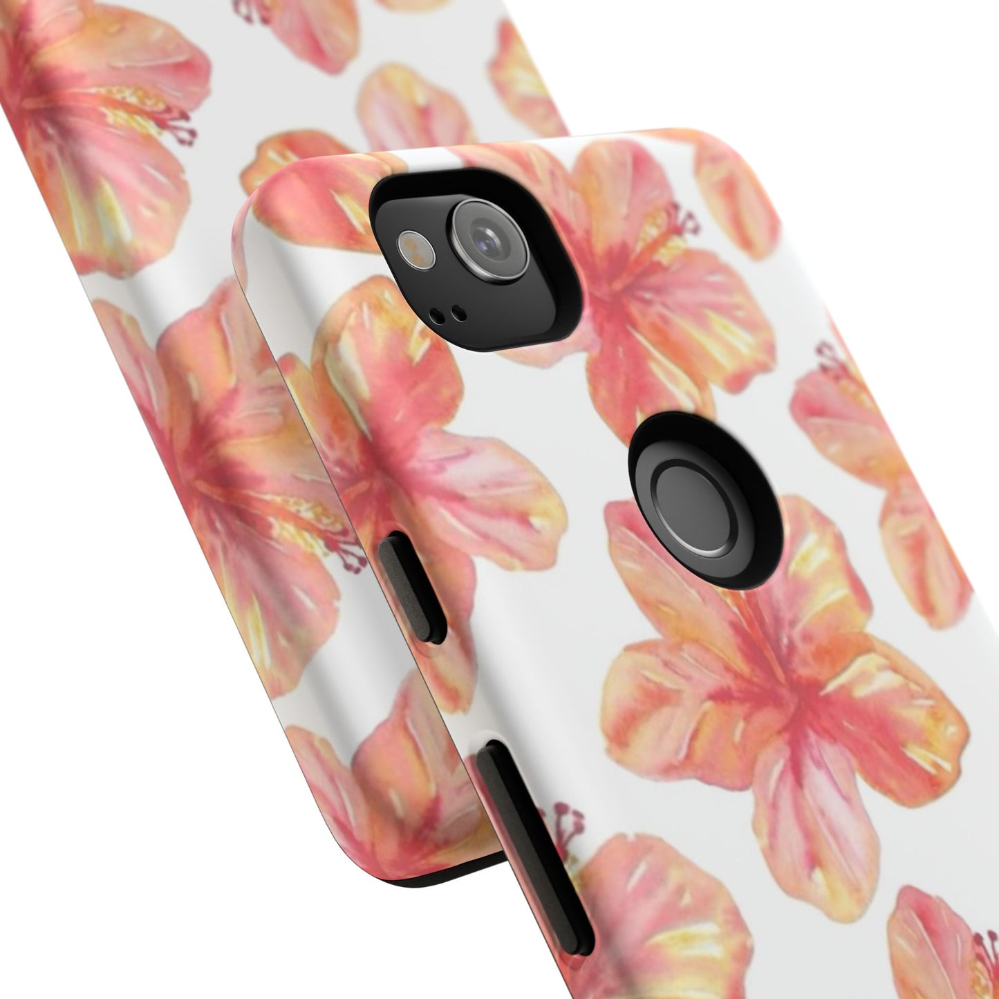 Tough Cases - Floral Phone Case, Tropical Hibiscus Design, Summer Accessory, Phone Protection, Gift for Her