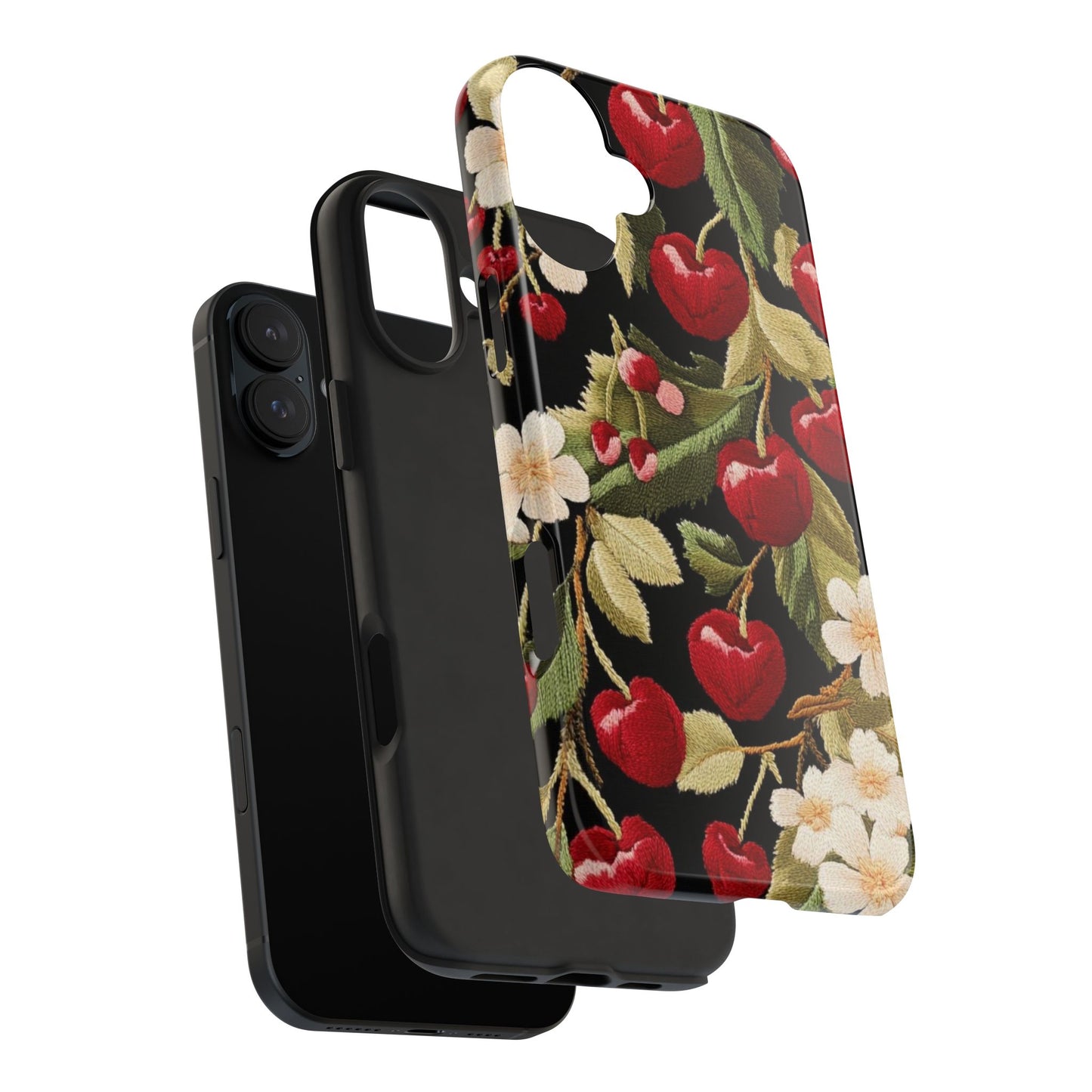Charming Cherry Blossom Phone Case - Tough Phone Cases, Floral Accessories, Gift for Her, Durable Protection, Spring Vibes, Cute Design