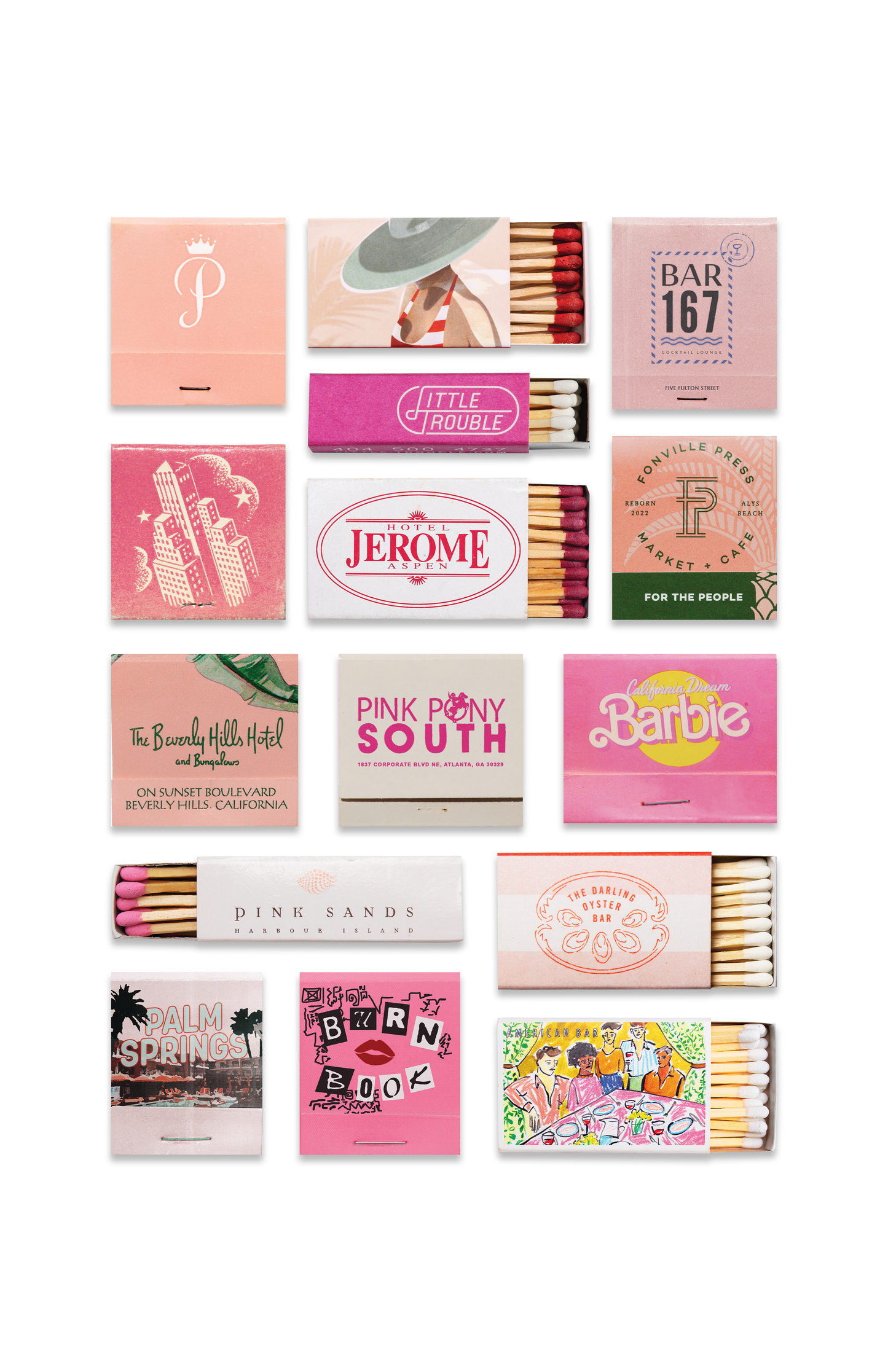 Pink Collage Poster