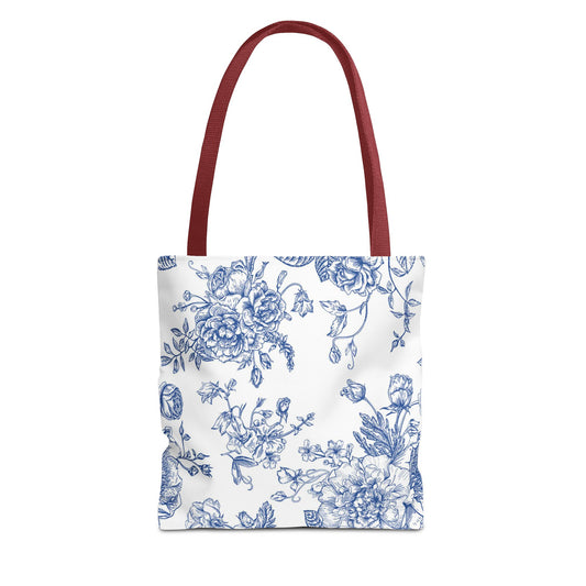 Floral Tote Bag | Stylish Carry-All | Gift for Her, Shopping Bag, Eco-Friendly Tote, Beach Bag, Floral Design