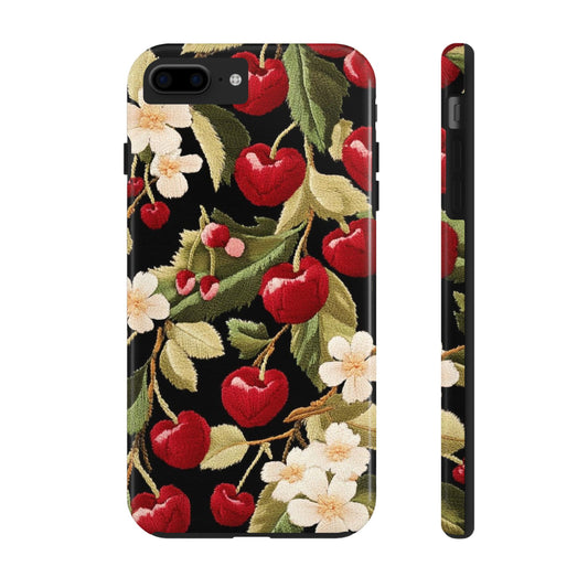 Charming Cherry Blossom Phone Case - Tough Phone Cases, Floral Accessories, Gift for Her, Durable Protection, Spring Vibes, Cute Design