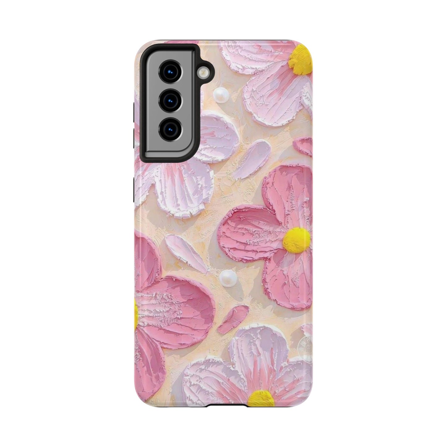 Floral Tough Phone Cases | Flower Design, Durable Protection, Gift for Women, Spring Accessory, Tech Lovers Present