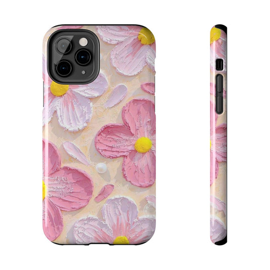 Floral Tough Phone Cases | Flower Design, Durable Protection, Gift for Women, Spring Accessory, Tech Lovers Present