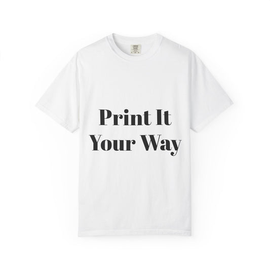 Customizable Unisex T-Shirt: Casual Wear, Gift for Creativity, Trendy Fashion, Unisex Gift, Unique Style