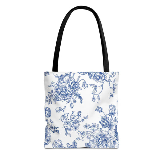 Floral Tote Bag | Stylish Carry-All | Gift for Her, Shopping Bag, Eco-Friendly Tote, Beach Bag, Floral Design