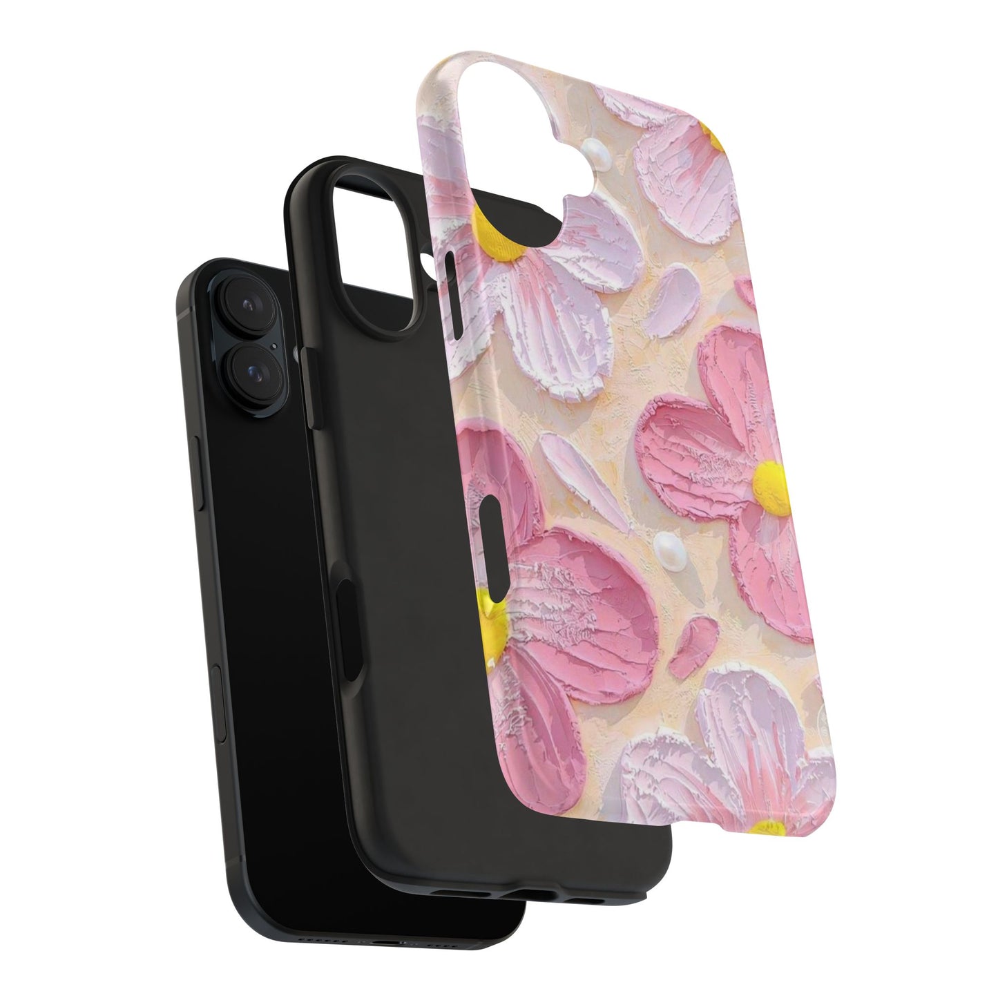 Floral Tough Phone Cases | Flower Design, Durable Protection, Gift for Women, Spring Accessory, Tech Lovers Present