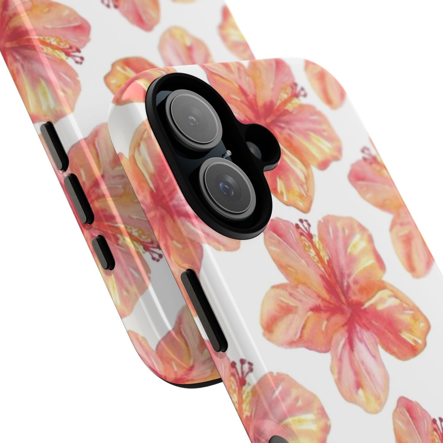 Tough Cases - Floral Phone Case, Tropical Hibiscus Design, Summer Accessory, Phone Protection, Gift for Her