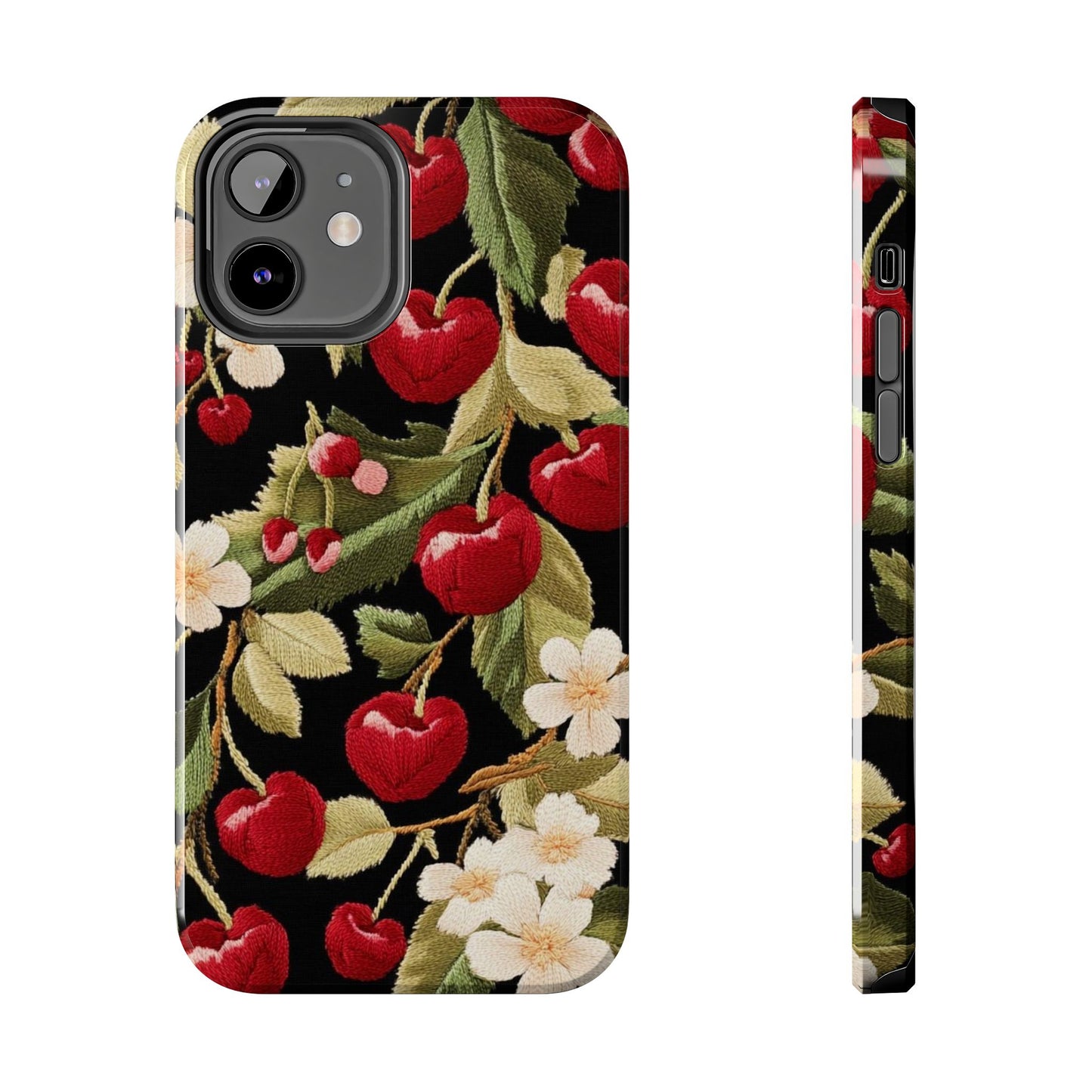 Charming Cherry Blossom Phone Case - Tough Phone Cases, Floral Accessories, Gift for Her, Durable Protection, Spring Vibes, Cute Design